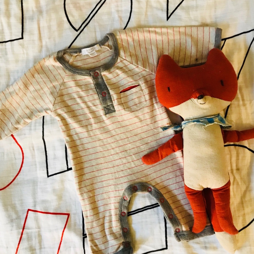 Organic Purebaby newborn onesie